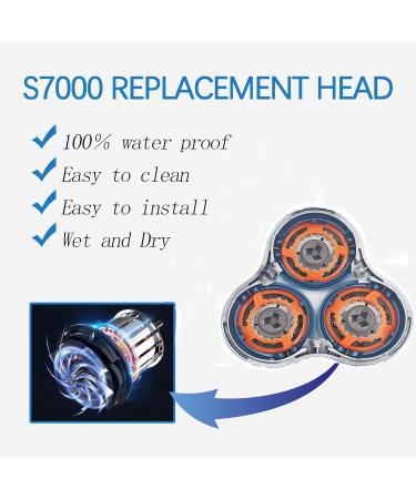 Ccshyysm 7000 Replacement Head Compatible with Philips Electric Shavers 7000 Series S7310 S7370 S7350 S7780 S7510 S7720 S7780 Complete Blades Head Assembly - Buy Online on GoSupps.com