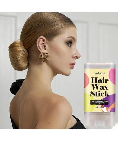 Hair Molding Wax Stick - Multipurpose Hair Styling Wax - Hair Molding Slick Stick Portable Non-greasy Hair Pomade Wax for Straight Hair Flyaways Edge Curly Hair Frizz Hair Pochy - Buy Online on GoSupps.com