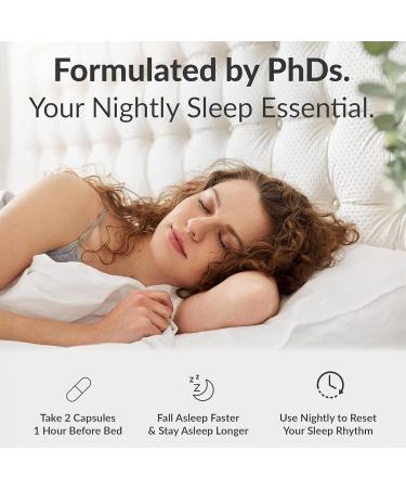BIOptimizers Sleep Breakthrough Capsules - Natural Support Supplement | Calming Relief Aid for Adults | Non-Habit Forming | 60 Capsules - Buy Online on GoSupps.com