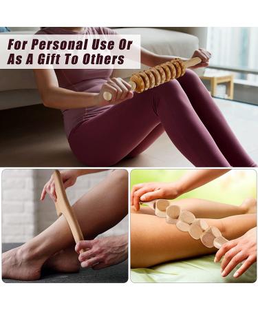 3-Piece Wood Therapy Massage Kit for Lymphatic Drainage and Cellulite Reduction - Buy Online on GoSupps.com