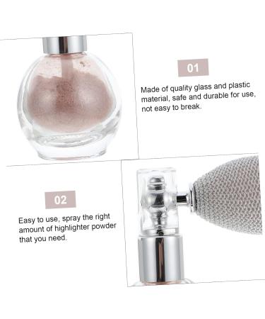 Highlighter Spray Bottles - 2pcs Glitter Gloss Sprayer for Makeup & Craft | International Shipping - Buy Online on GoSupps.com