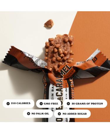 NEW FLAVORS Barebels Protein Bars Variety Pack Chocolate Dough & Cookies & Caramel 20g Protein Low Sugar 1.9oz Bars 8-Count - Buy Online on GoSupps.com