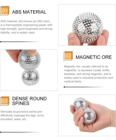 Buy 2-Piece Magnetic Acupressure Balls & Massage Rings | Hand Massager & Mini Finger Massage Device International Shipping Available - Buy Online on GoSupps.com
