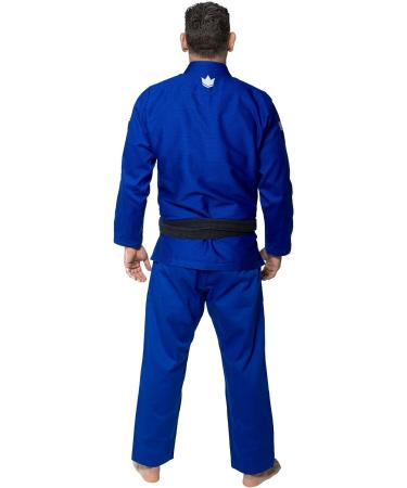 KINGZ Youth Lightweight BJJ Gi - The One Blue M4 | 400gsm Pearl Weave | IBJJF Legal for Boys & Girls - Buy Online on GoSupps.com