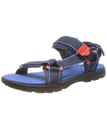 Jack Wolfskin Unisex Kids Seven Seas 3 K Sandal 38 EU Blue Red