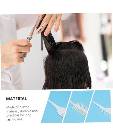 FRCOLOR Set Hair Dye Comb Beard Kits Hair Colorist Tool Kit Hair Mixing Bowl Hair Teasing Comb Hair Color Bowls Highlight Comb Hair Dye Tools Mixing Bowls Combs Hairdressing Tool White - Buy Online on GoSupps.com