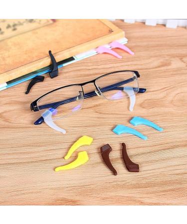 6 Pairs Comfortable Silicone Anti-Slip Holder For Glasses Accessories Ear Hook Eyeglass Temple Tip Sports - Buy Online on GoSupps.com