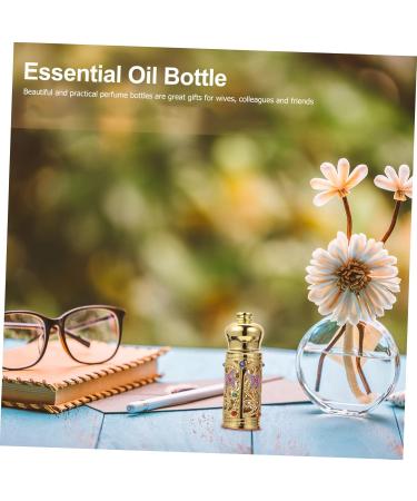 Housoutil Essential Oil Empty Bottle Essence Bottle Essential Oil Perfume Vintage Aromatherapy Bottle Perfume Bottle Spice Container Retro Decor Mini Perfume Spray Glass Travel Lecythus - Buy Online on GoSupps.com