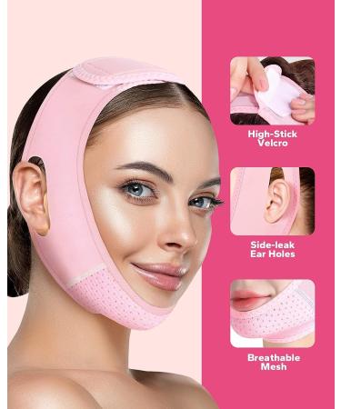 Meto V Line Face Strap - Reusable Chin Reducer & Double Chin Patch for V Shaped Face - 1 Count - Buy Online on GoSupps.com