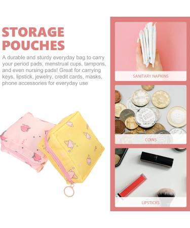 Artibetter Tampon Storage Holder - 2 Pcs Period Pockets for School - Stylish Bags for Teen Girls & Women - Buy Online on GoSupps.com
