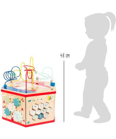 Small Foot Motor Cubes XL MOVE IT | FSC 100% Wood | 7 Motor Play Areas | Multi-Color | 11051 - Shop Now! - Buy Online on GoSupps.com