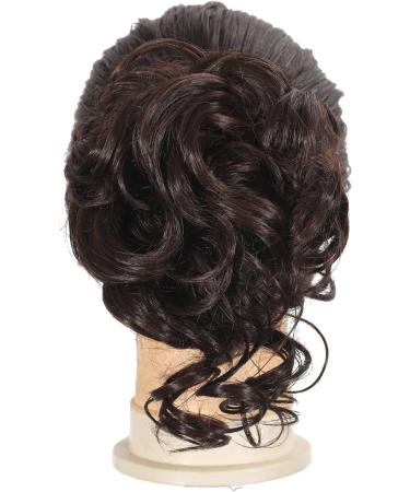 Claw Messy Bun Hair Clip Wavy Curly Updo Chignon Hairpiece 2/33 - Women's Synthetic Ponytail - Buy Online on GoSupps.com
