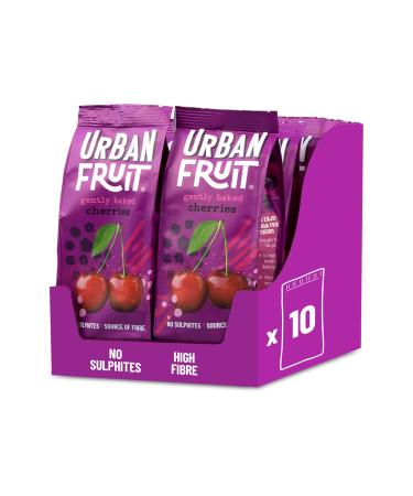 BEAR URBAN FRUIT Cherry Sharing Pack Gently Cooked Fruit Healthy 10 x 75g