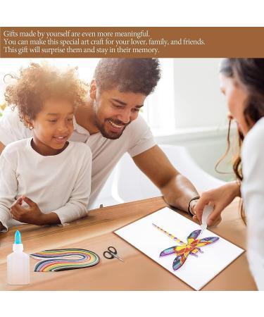 Uniquilling Quilling Kit for Adults - Handmade DIY Craft Toolset for Paper Filigree Art - Dragonfly Design - Room Wall Art Decor - Beginner Friendly - Buy Online on GoSupps.com
