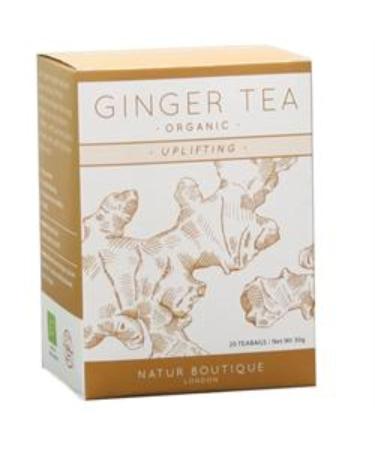 Natur Boutiques Organic Ginger Tea 20 Sachets
