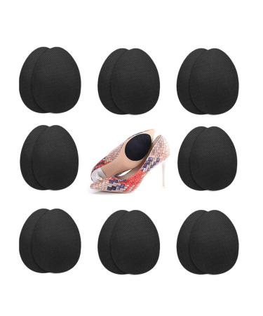 8 Pairs Anti Slip Shoes Pads Self Adhesive Non-Skid High Heel Shoe Sole Protector Anti-Shedding Skid Proof Rubber Sole Grips Stick Protectors