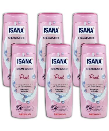 TopDeal ISANA Pearl Shower Cream 6 x 300 ml