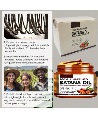 Batana Oil for Hair Growth | Prevent Dryness & Split Ends - Pure Natural Formula - Buy Online on GoSupps.com