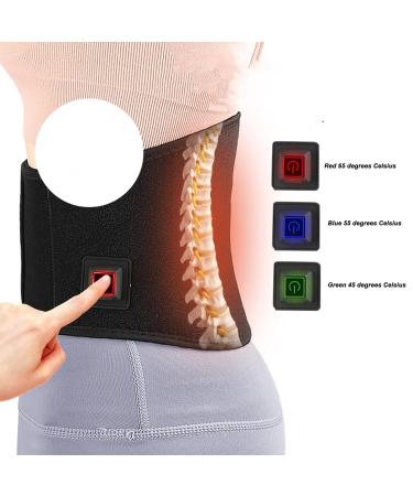 YYQTGG Electrically Heated Waist Support Pillow - Adjustable USB Heating Pad with Velcro Fastener for Winter Comfort - Buy Online on GoSupps.com