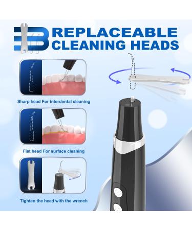 Ultimate Tooth Cleaning Set for Dental Care at Home | 5 Adjustable Modes & 3 Interchangeable Heads - Buy Online on GoSupps.com