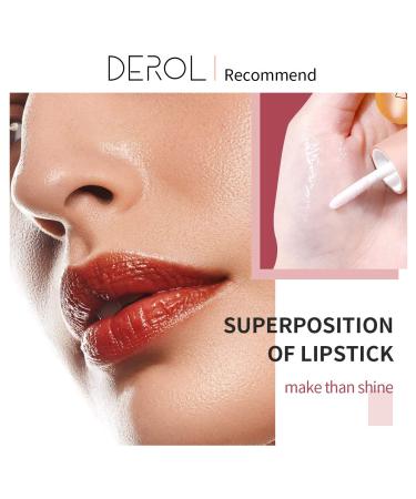 Derol Lip Plumper Gloss - Natural & Moisturizing for Fuller and Attractive Lips 5.5ml - Buy Online on GoSupps.com