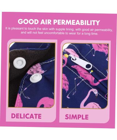 Solustrie Washable Menstrual Pads Set | Eco-Friendly Portable & Adjustable Feminine Care for Women - Buy Online on GoSupps.com