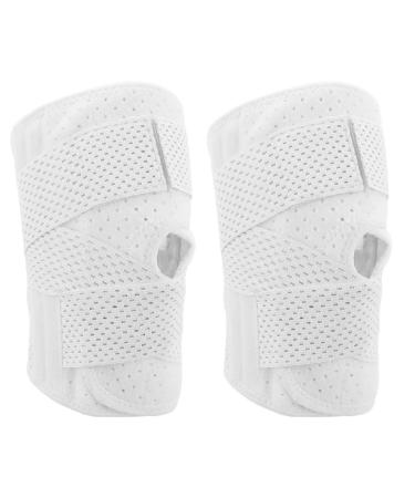 Knee Brace Adjustable Knee Support Ultra Thin for Basketball for Sports (M)