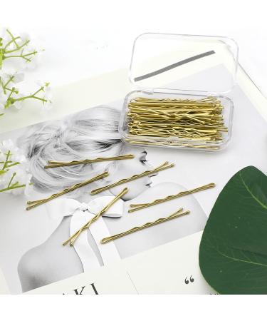AIEX 50pcs Hairpin Kit - Secure Hold Gold Hair Clips for Women & Girls | Stylish Bobby Pins for Hair Salons - International Shipping Available - Buy Online on GoSupps.com