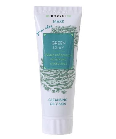 Corrres Green Clay Deep Cleansing Mask Beauty Shot deep cleaning mask ideal for oily skin dermatologically tested vegan 18 ml
