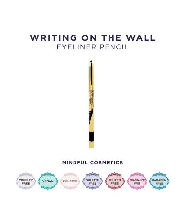 Pretty Vulgar Writing on the Wall Eyeliner Pencil - Confidential Black - Buy Online on GoSupps.com