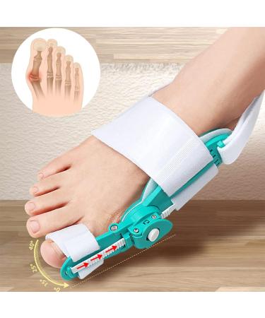 Hallux Valgus Corrector with Adjustable Bunion Splint - Ergonomic Recovery Aid - Buy Online on GoSupps.com