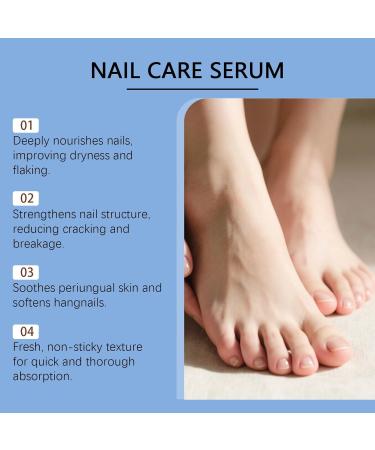 VKaoess Nail care serum with cuticle oil and nail strengthener Nail repair for growth and damaged nails Extra strong nail hardener with strengthening nail polish for toenails 5 Bottles - Buy Online on GoSupps.com
