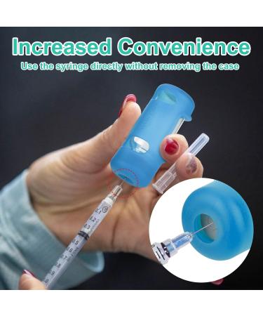 2-Pack Insulin Vial Protector Case for 10ML Short Vials - Anti-Break Sleeve for Novolog Humalog Humulin - Ideal for Diabetic Travel - Blue & Green - Buy Online on GoSupps.com