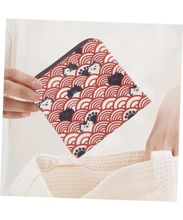 Minkissy Tampon Organizer Set - 2 Pcs Multifunctional Pocket Storage for Women | Decorative Menstrual Binding Bag - Buy Online on GoSupps.com