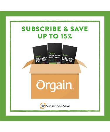 Orgain Grass Fed Collagen Peptides Protein Powder - Unflavored  25 Sticks | Premium Hydrolyzed Protein - Buy Online on GoSupps.com