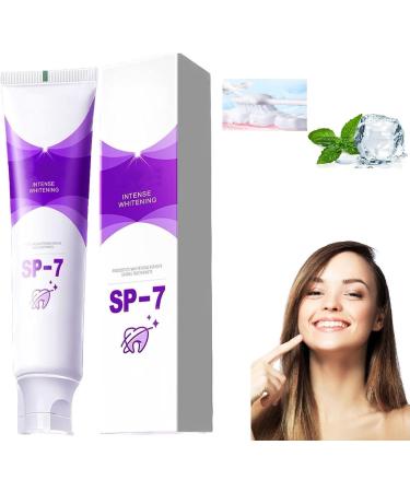 Sp-7 Ultra Whitening Toothpaste Promotes Healthy Teeth and Gums Prevents Tartar Fresh Breath Brightening and Stain Toothpaste.(purple)