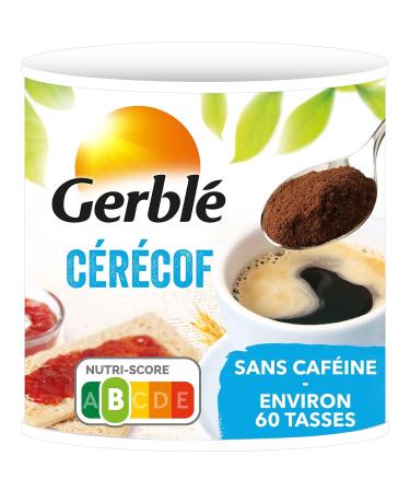 GERBL Boisson Instantan e Nutritive C r cof Saveur Douce et Velout e (Bo te 125g) - lot de 3 - Vendu par Lot