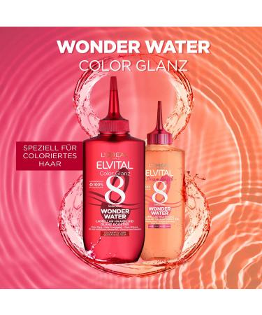 L'Or al Paris Elvital Haarkur - 8 Seconds Wonder Water for Smooth Hair | Acidic Care Formula 200ml | Fast Shipping Internationally - Buy Online on GoSupps.com