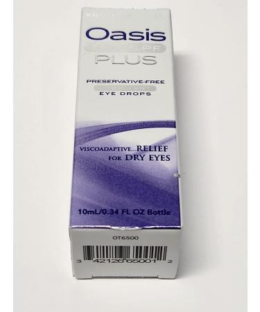 Buy Oasis Tears PF Plus Preservative Free Lubricant Eye Drops 10ml (2-Pack) - Soothing Relief for Dry Eyes - Fast International Shipping - Buy Online on GoSupps.com