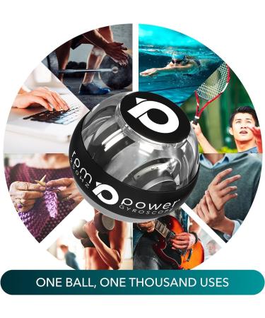 RPM Power 250Hz Auto Classic Blue Gyroscopic Wrist & Hand Exerciser - Strengthen Grip & Improve Flexibility | International Shipping Available - Buy Online on GoSupps.com