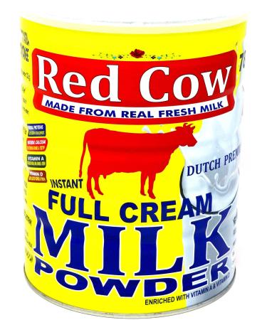 Red Cow Full Cream Milk Powder 900g, Made from Fresh Milk, Dutch Premium, Product of Netherlands