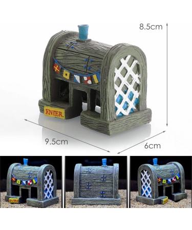 Be Sailed Spongebob Aquarium Decoration | 3 Pack Fish Tank Ornament - Enhance Your Aquarium! - Buy Online on GoSupps.com