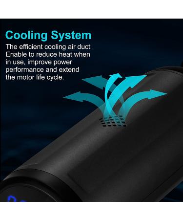 Deep Tissue Massage Gun - 30 Speed Quiet Muscle Percussion Massager for Athletes - 10 Heads Back Neck Hammer Massager (Black) - Buy Online on GoSupps.com