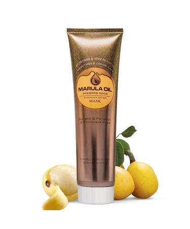 Nuspa Marula Oil Moistrurizing Hair Mask Deep Repairing Sulfate Free Conditioning Conditioner Tube for Dry Damaged Frizzy Hair