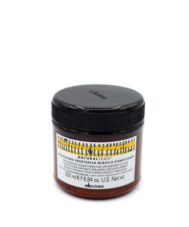 Davines Naturaltech NOURISHING Vegetarian Miracle Conditioner  Moisturize And Hydrate Brittle And Unstructured Hair  Add Softeness While Brightening  8.84 oz. - Buy Online on GoSupps.com