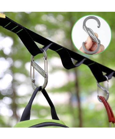 Ayaport 25FT Campsite Storage Strap with 20 Loops and 12 Hooks - Camping Lanyard and Tent Organizer for Camp Kitchen Accessories - Buy Online on GoSupps.com