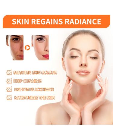 Carrot Extract Bubble Facial Mask - Deep Pore Cleansing & Moisturizing - 2 Pack-24Pcs - Buy Online on GoSupps.com