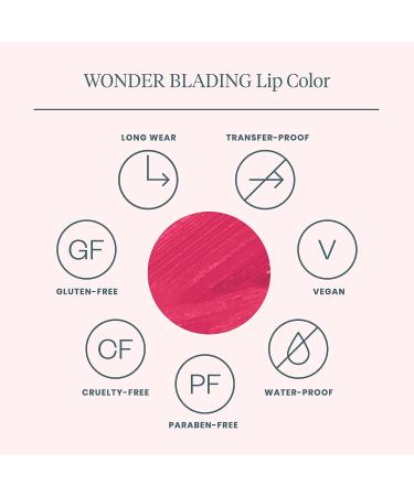 Wonderskin Wonder Blading Peel and Reveal Lip Stain Kit - Pink Transfer Proof Matte Lip Makeup - Sweetheart Kit - Buy Online on GoSupps.com