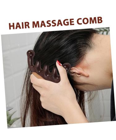 Beavorty Wooden Wide Tooth Massage Comb - Natural Hair & Scalp Tool for Healthy Hair Care - Buy Online on GoSupps.com