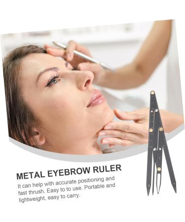 Balacoo 3pcs Eyebrow Scale Makeup Tools Brow Mapping Tool Measuring Tool Eyebrow Shape Eyebrow Pencil Miss 1 count (Pack of 1) Blackx3pcs - Buy Online on GoSupps.com